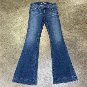 J brand wide leg denim